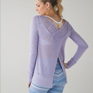 Lululemon sunset savasana sweater